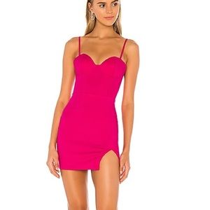 PINK REVOLVE SUPERDOWN DRESS
